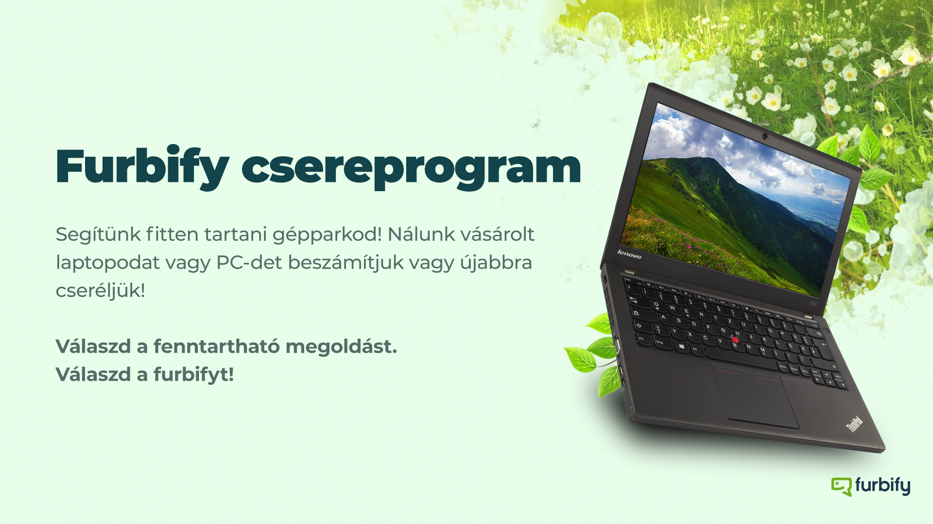 furbify laptop és pc csereprogram