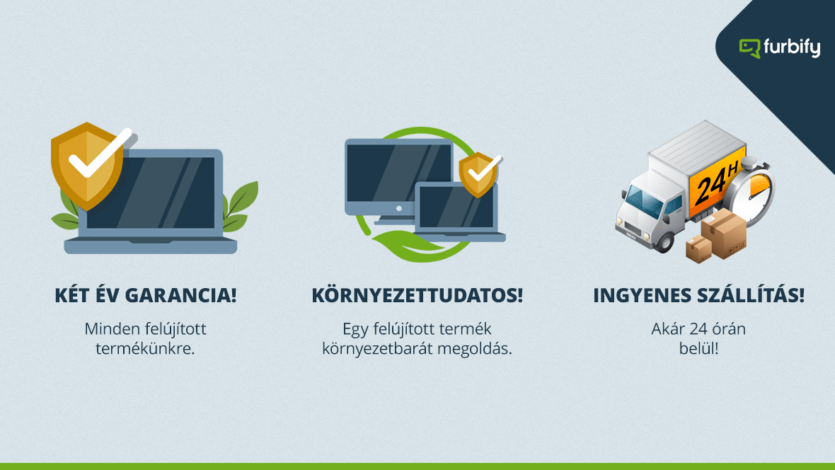 furbify: két év garancia, ingyenes szállítás, környezetbarát megoldás