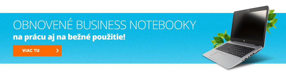 obnovené business notebooky